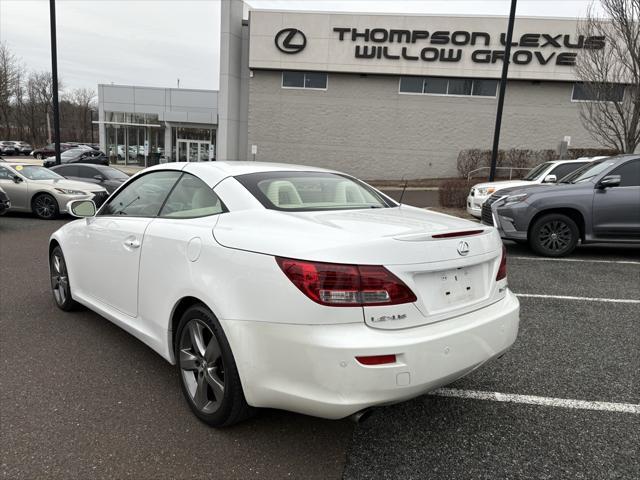 used 2010 Lexus IS 250C car, priced at $13,993