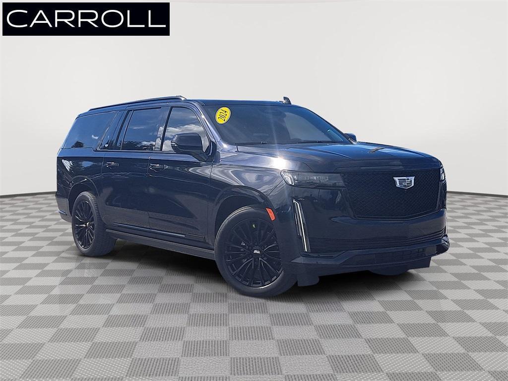 used 2024 Cadillac Escalade ESV car, priced at $92,998