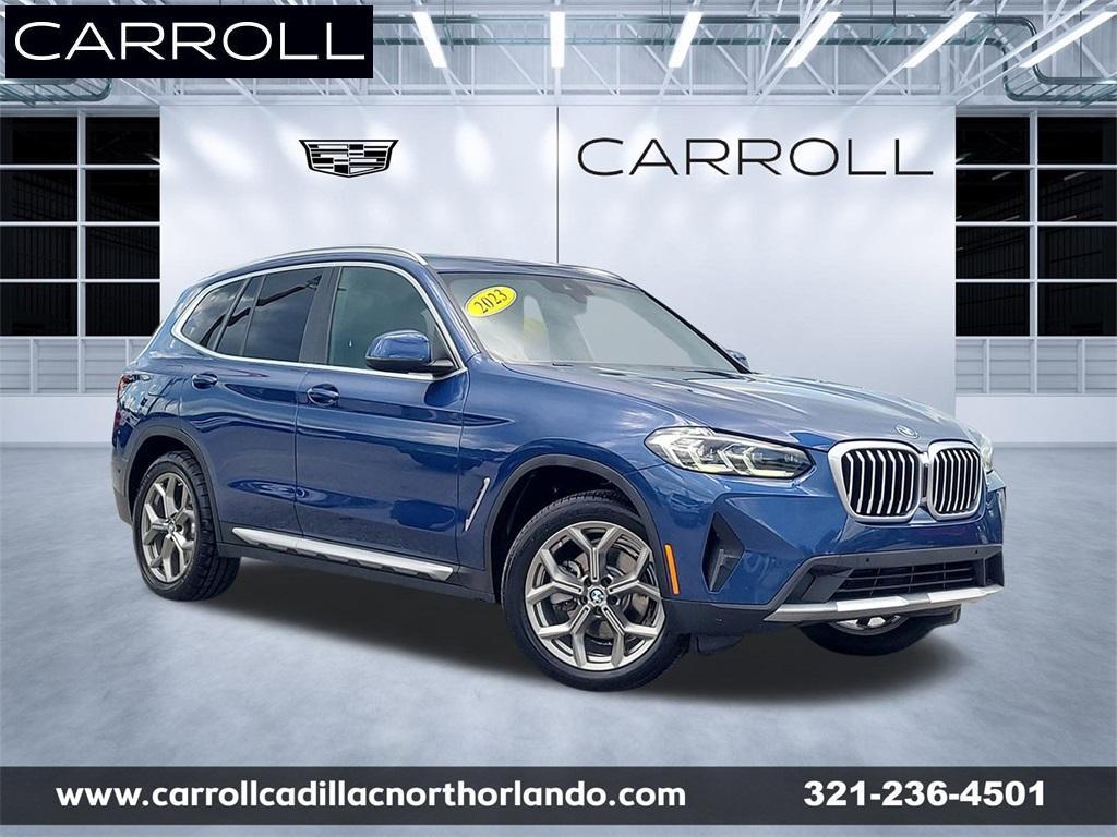 used 2023 BMW X3 car, priced at $29,677