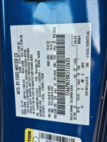 used 2019 Ford Mustang car, priced at $34,995