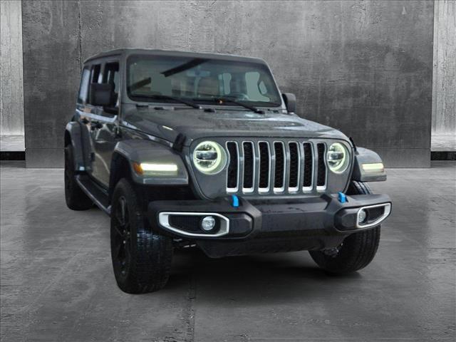 used 2022 Jeep Wrangler Unlimited 4xe car, priced at $35,995