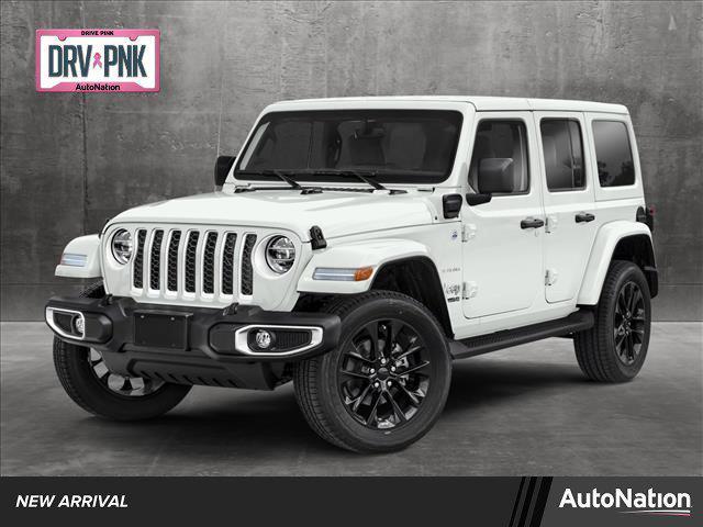 used 2022 Jeep Wrangler Unlimited 4xe car, priced at $33,995