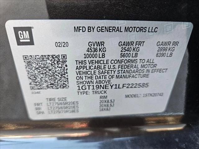 used 2020 GMC Sierra 2500 car, priced at $51,712