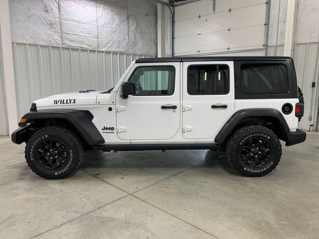 used 2021 Jeep Wrangler Unlimited car, priced at $29,880