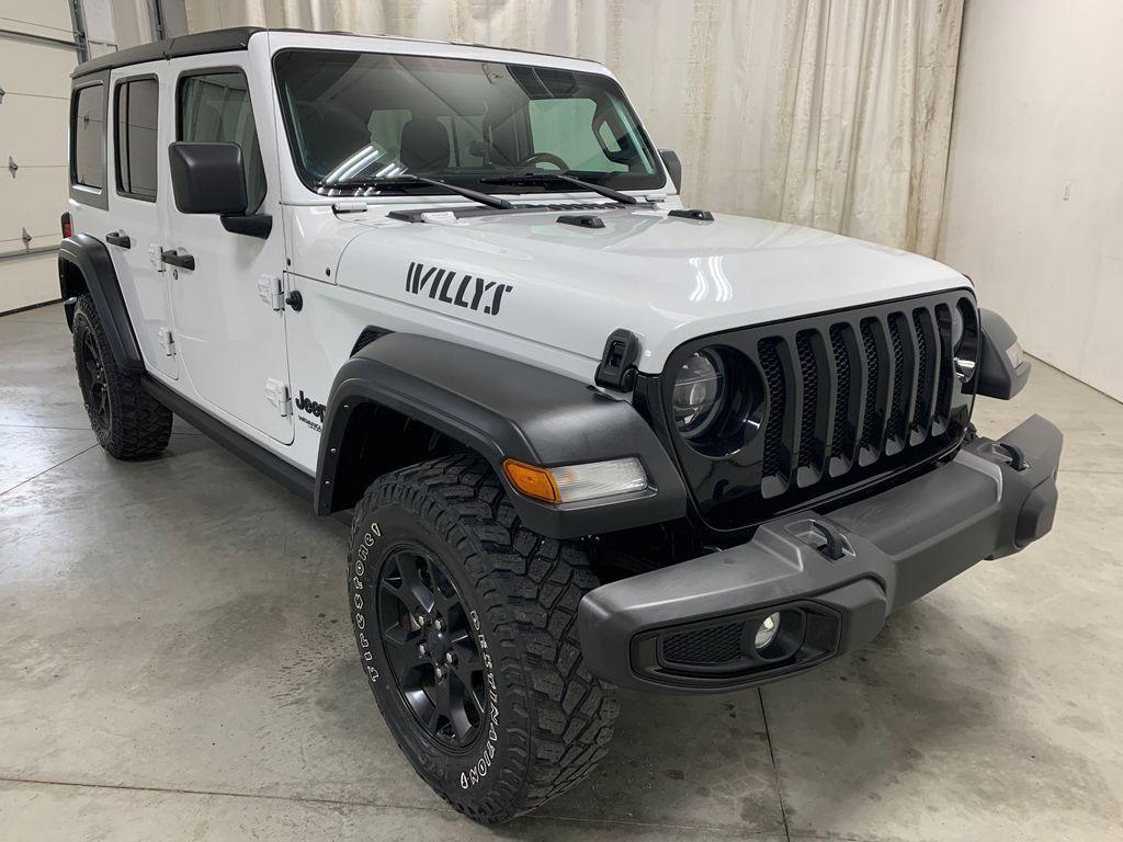 used 2021 Jeep Wrangler Unlimited car, priced at $29,880