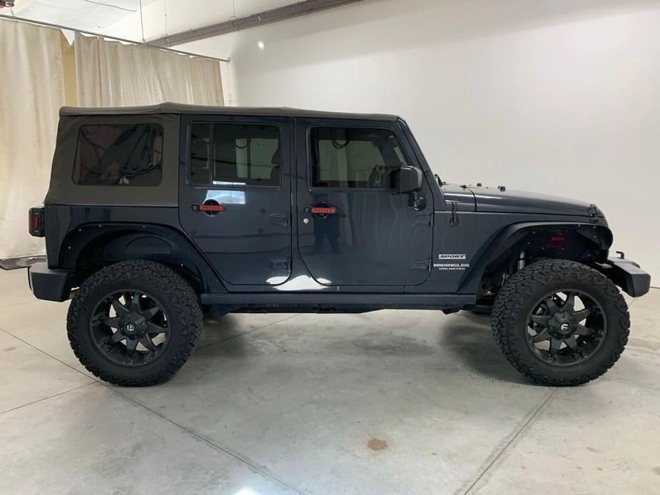 used 2017 Jeep Wrangler Unlimited car, priced at $18,916