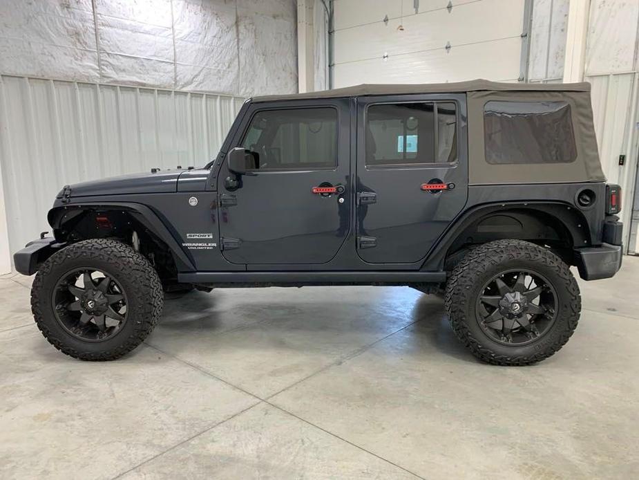 used 2017 Jeep Wrangler Unlimited car, priced at $18,916