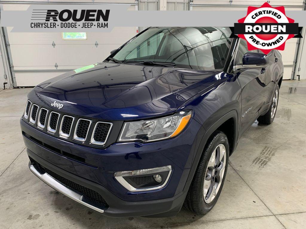 used 2021 Jeep Compass car, priced at $21,890