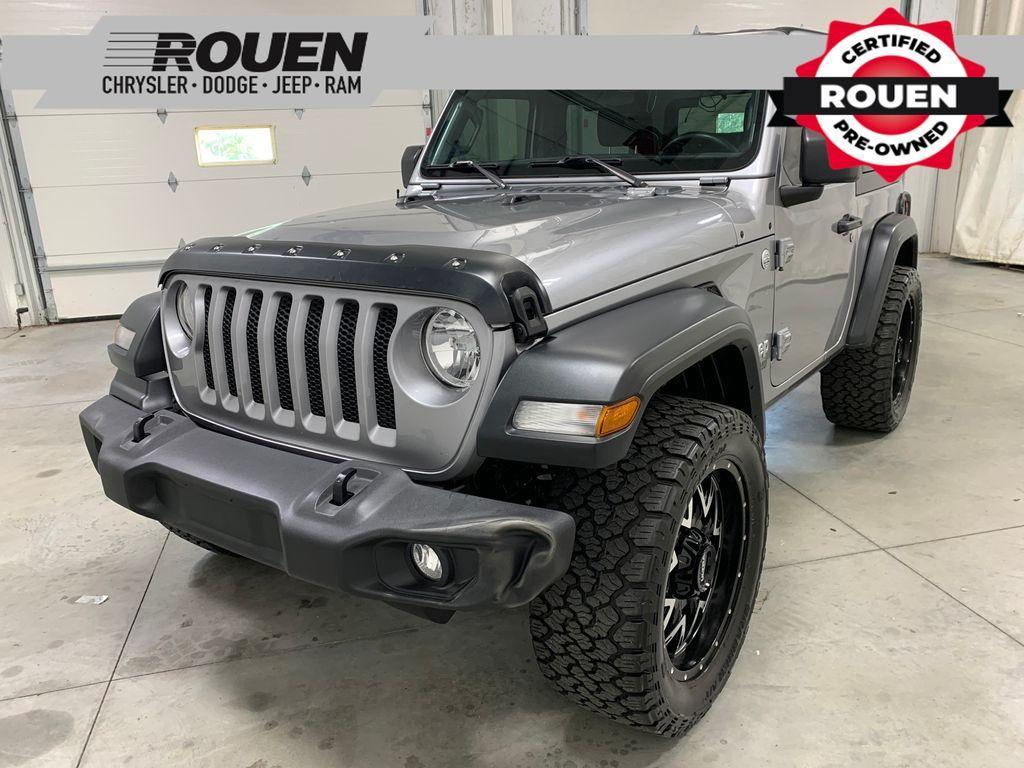 used 2018 Jeep Wrangler car, priced at $23,638