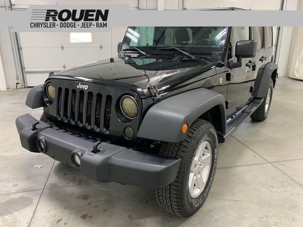 used 2017 Jeep Wrangler Unlimited car, priced at $19,889