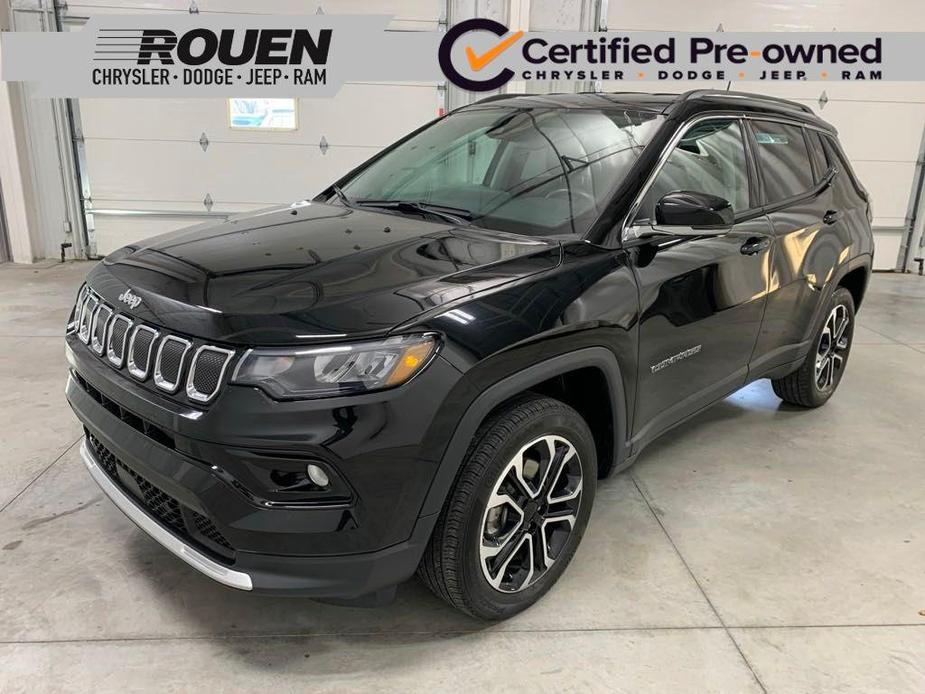 used 2022 Jeep Compass car, priced at $21,999