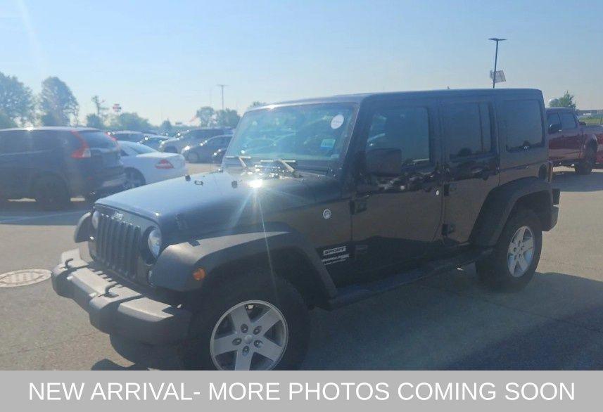 used 2018 Jeep Wrangler JK Unlimited car, priced at $20,747
