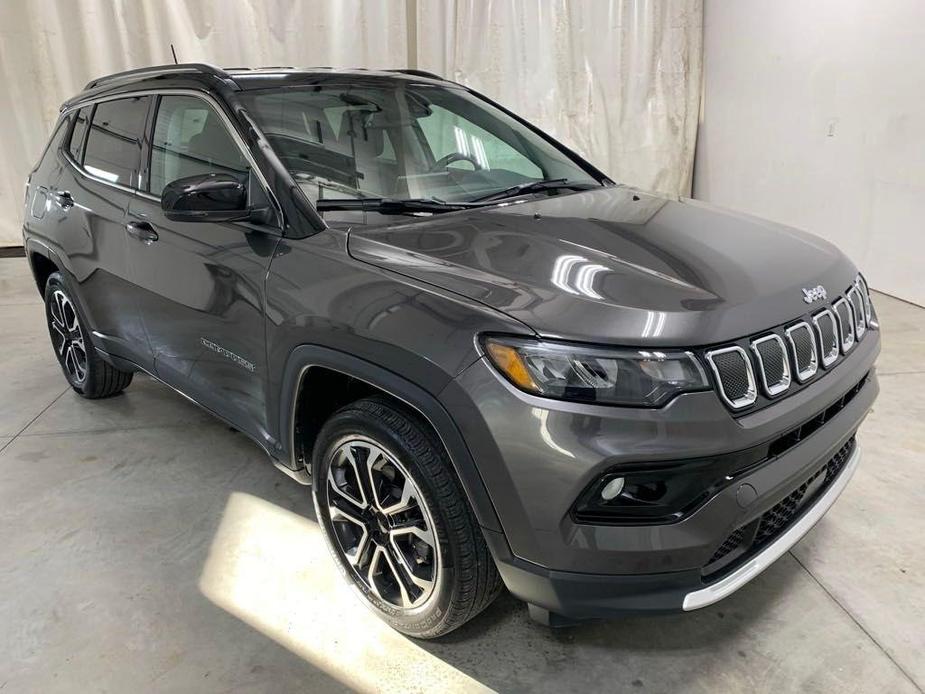 used 2022 Jeep Compass car, priced at $23,399