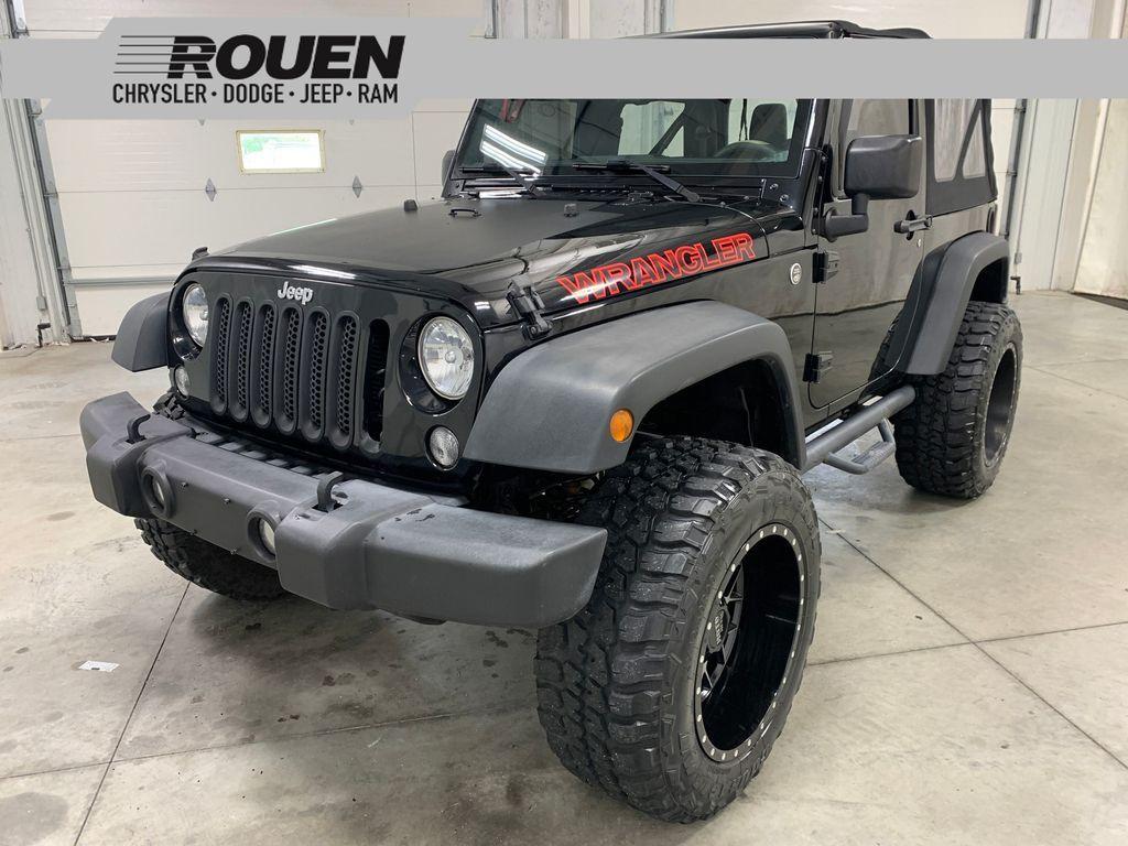 used 2015 Jeep Wrangler car, priced at $19,799