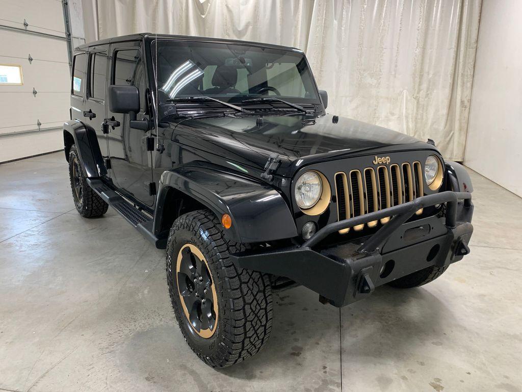 used 2014 Jeep Wrangler Unlimited car, priced at $19,618