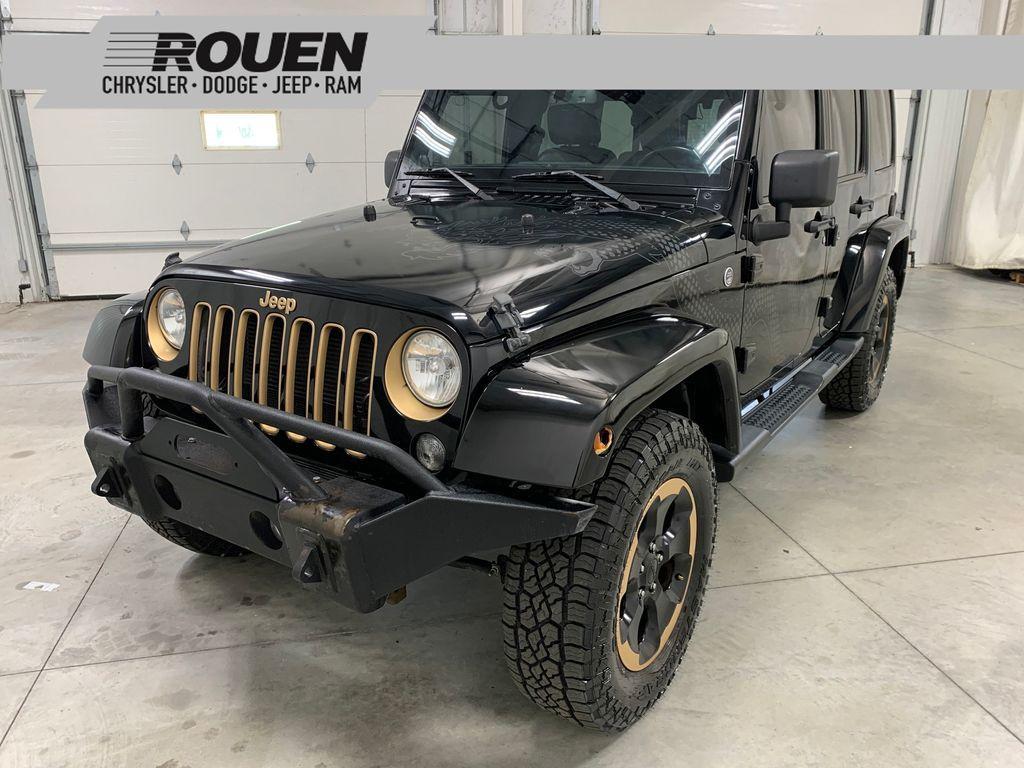 used 2014 Jeep Wrangler Unlimited car, priced at $19,618