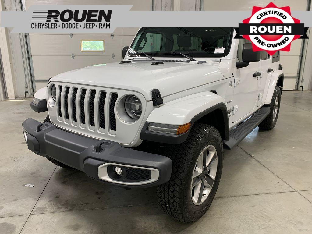 used 2020 Jeep Wrangler Unlimited car, priced at $25,849