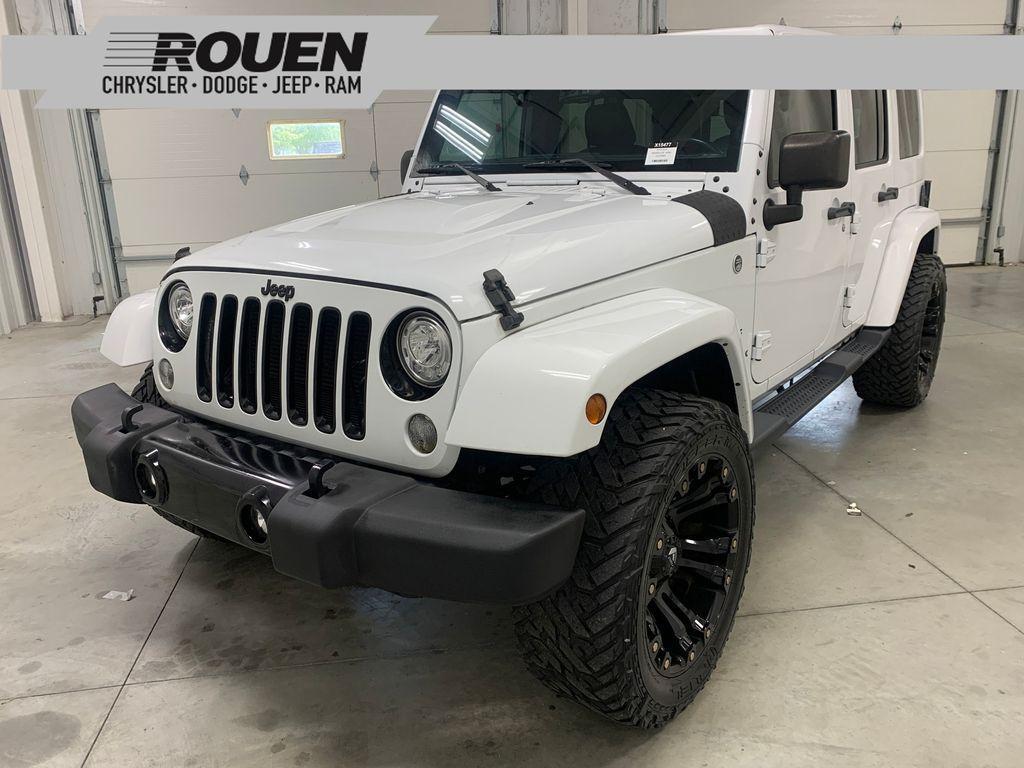 used 2018 Jeep Wrangler JK Unlimited car, priced at $23,104