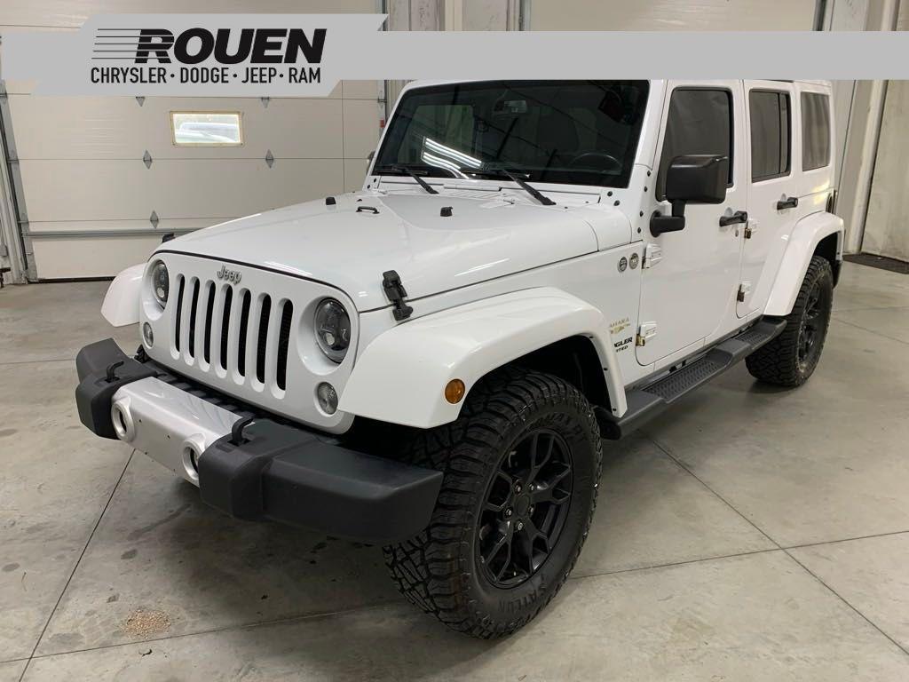 used 2015 Jeep Wrangler Unlimited car, priced at $17,238