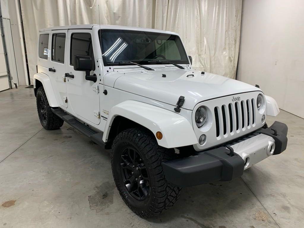 used 2015 Jeep Wrangler Unlimited car, priced at $17,238