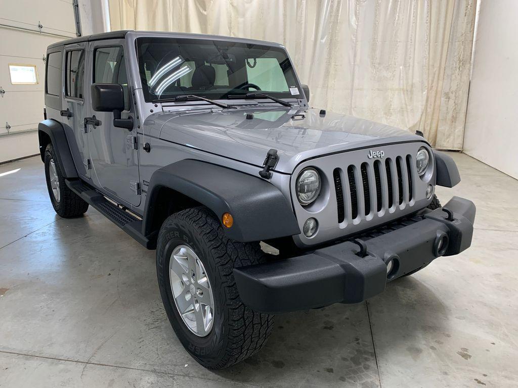 used 2016 Jeep Wrangler Unlimited car, priced at $17,993