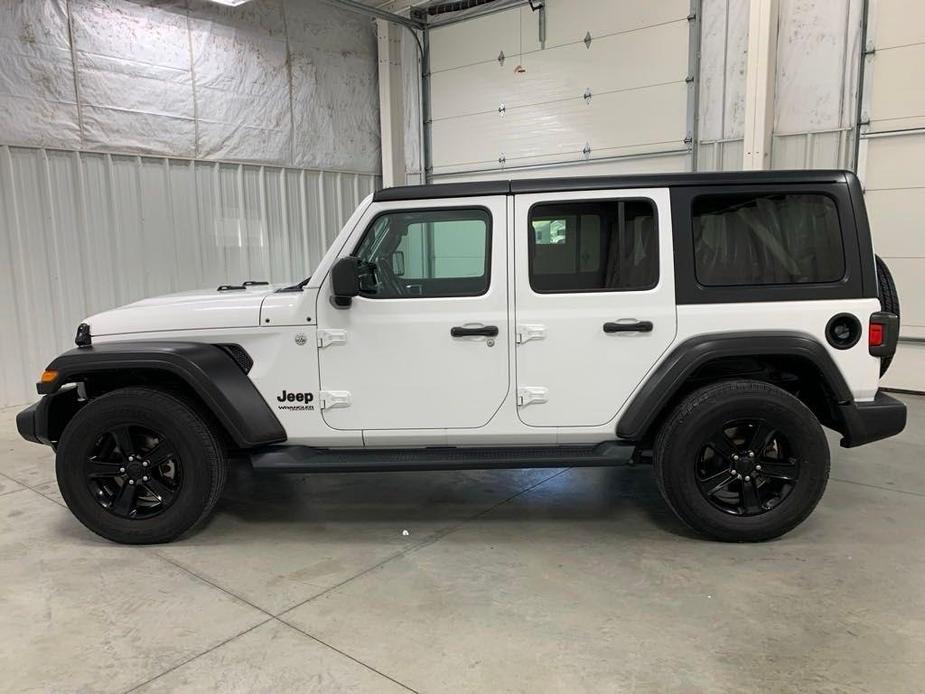 used 2020 Jeep Wrangler Unlimited car, priced at $29,999