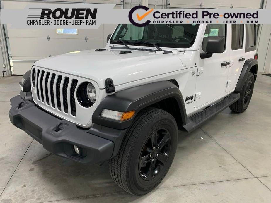 used 2020 Jeep Wrangler Unlimited car, priced at $29,999