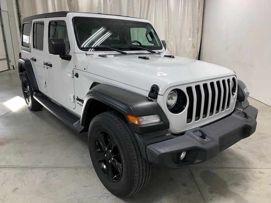 used 2020 Jeep Wrangler Unlimited car, priced at $29,999