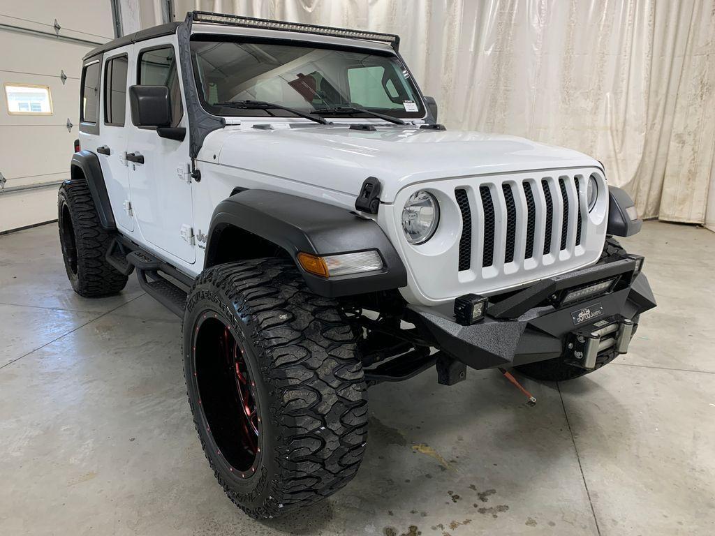 used 2020 Jeep Wrangler Unlimited car, priced at $25,500