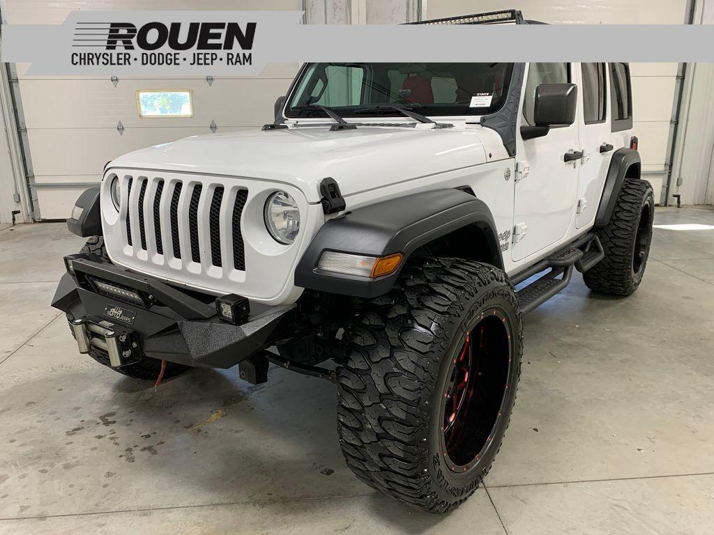 used 2020 Jeep Wrangler Unlimited car, priced at $25,500