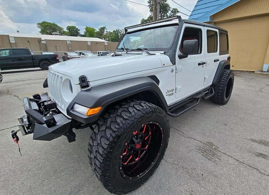 used 2020 Jeep Wrangler Unlimited car, priced at $30,143