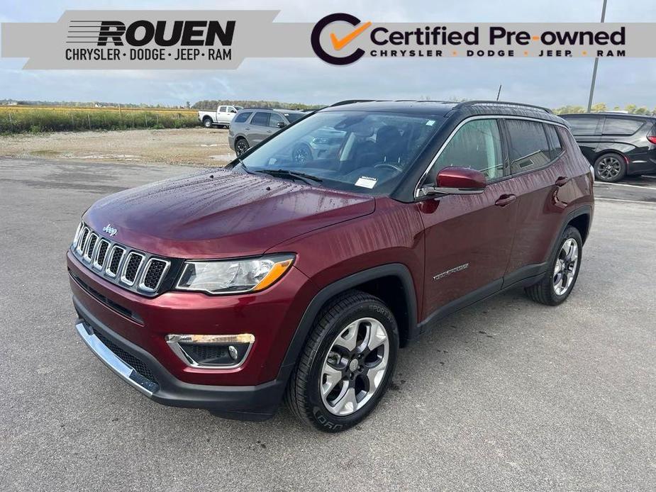 used 2021 Jeep Compass car, priced at $19,999