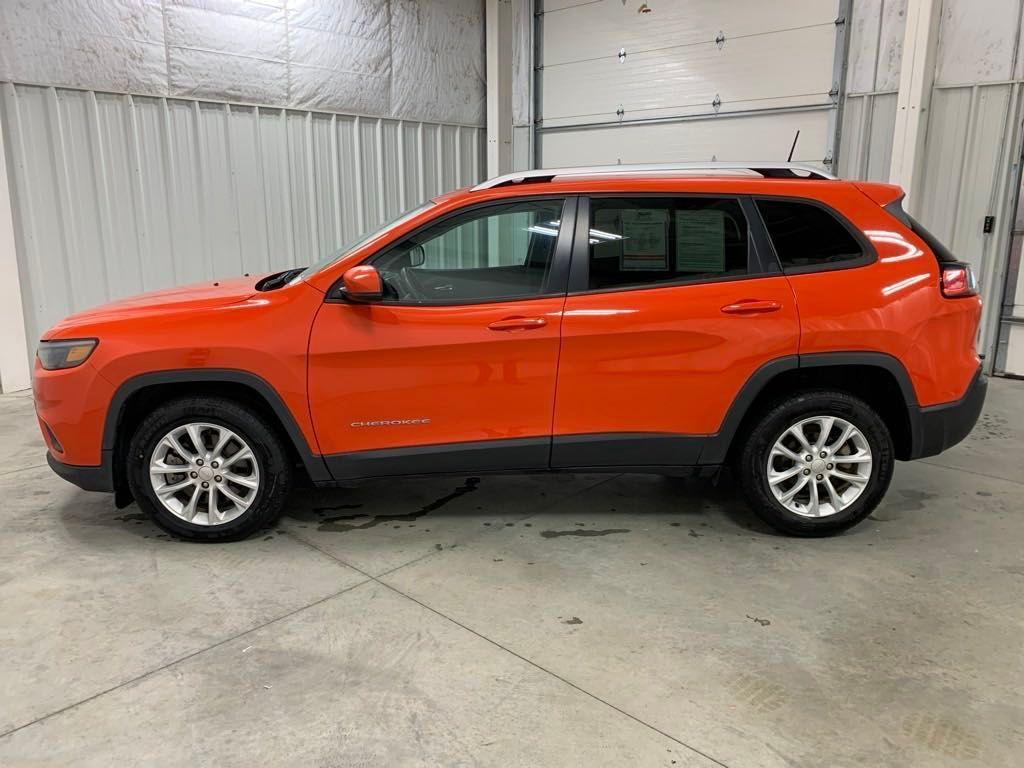 used 2021 Jeep Cherokee car, priced at $16,332