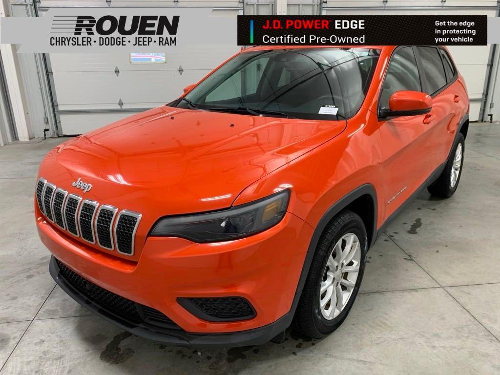 used 2021 Jeep Cherokee car, priced at $16,660