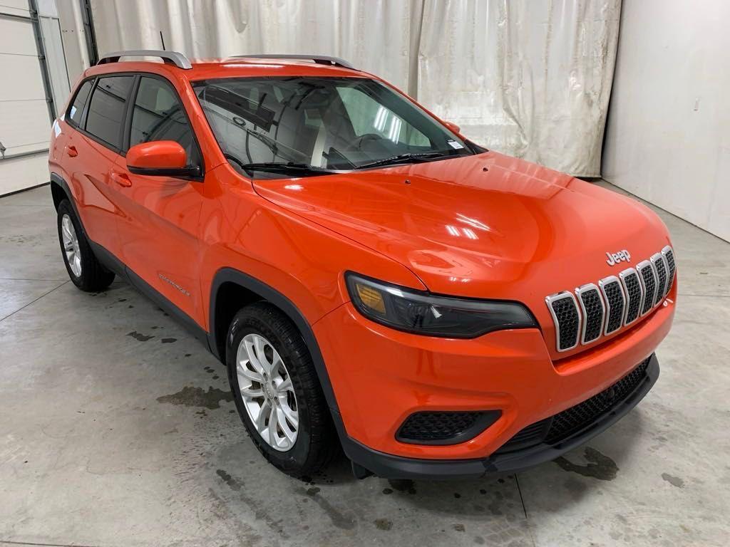 used 2021 Jeep Cherokee car, priced at $16,660