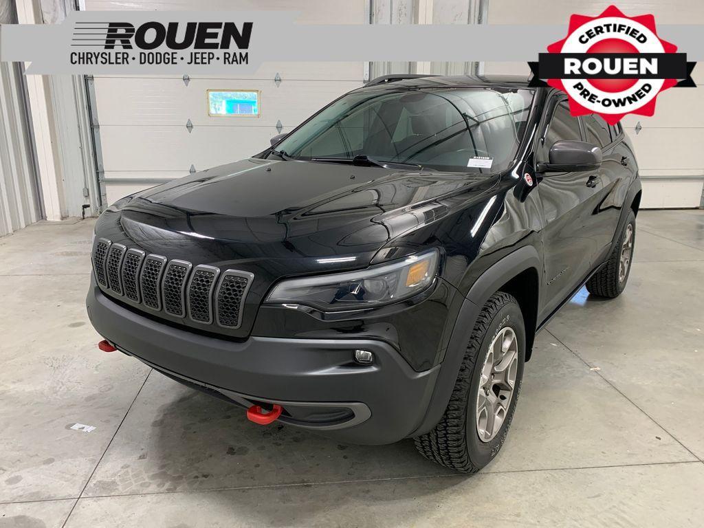 used 2020 Jeep Cherokee car, priced at $21,365