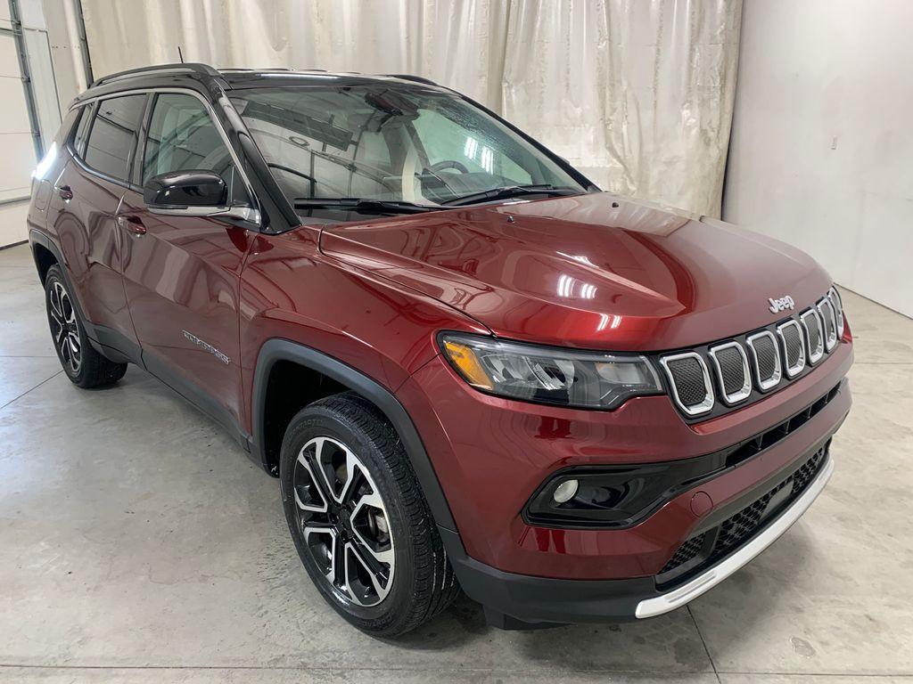 used 2022 Jeep Compass car, priced at $23,053