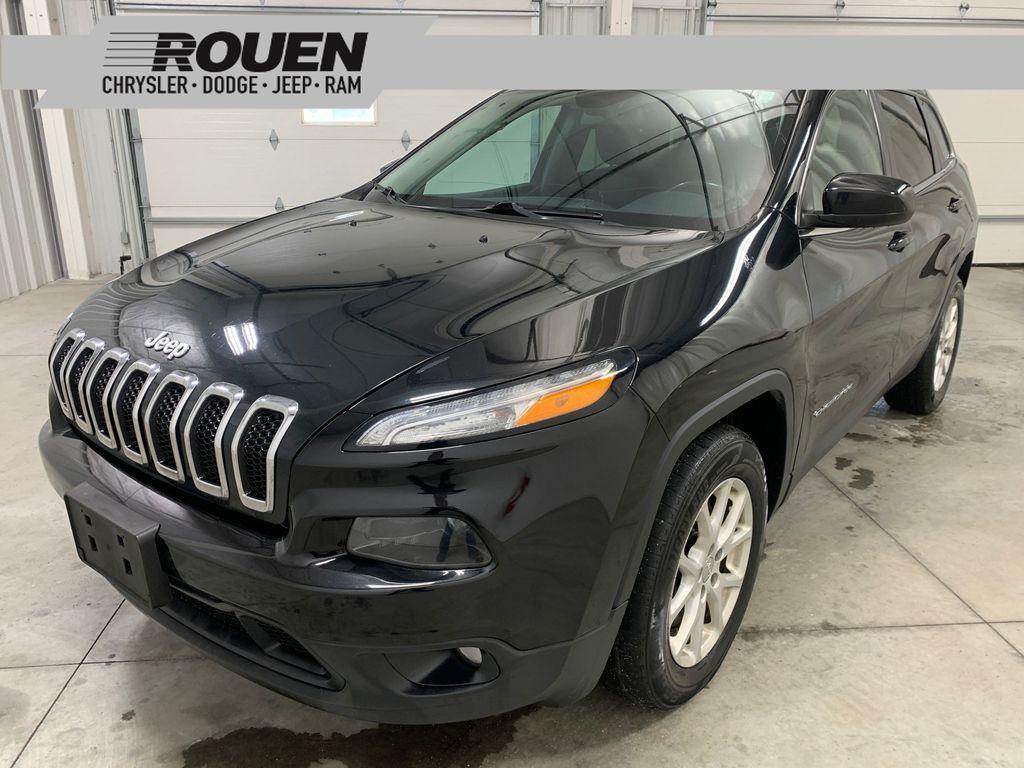 used 2015 Jeep Cherokee car, priced at $9,994