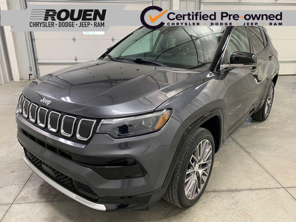 used 2022 Jeep Compass car, priced at $21,400