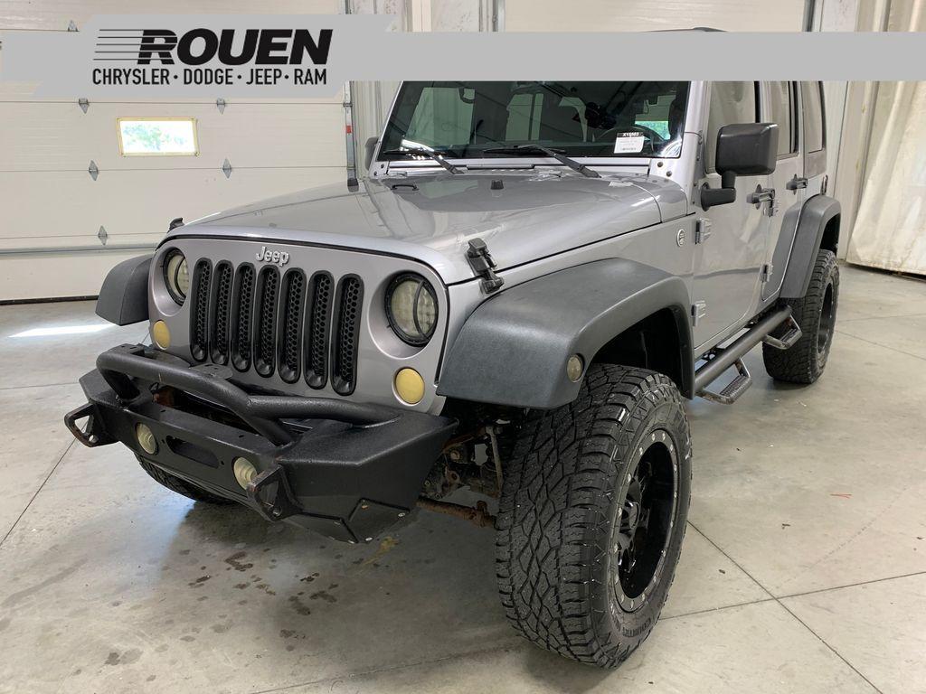 used 2015 Jeep Wrangler Unlimited car, priced at $18,150