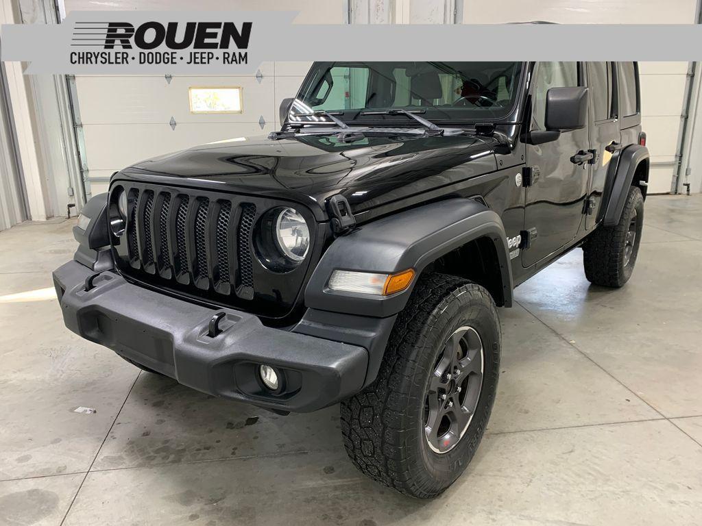 used 2019 Jeep Wrangler Unlimited car, priced at $18,999