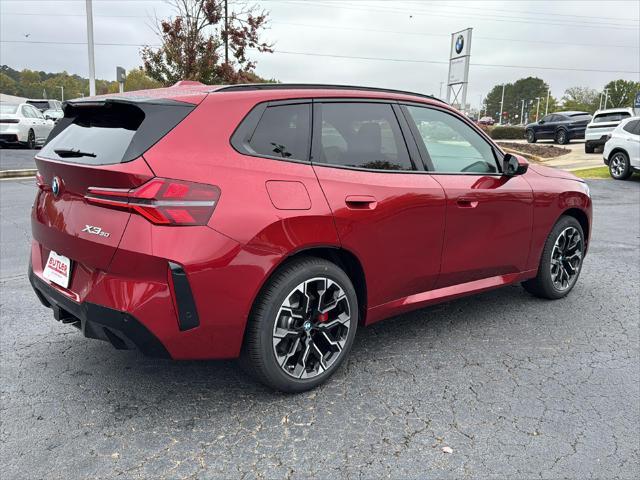 new 2025 BMW X3 car, priced at $63,750