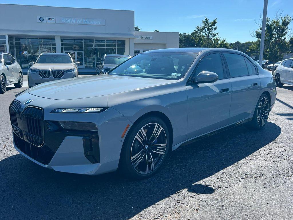 new 2025 BMW 740 car, priced at $122,885