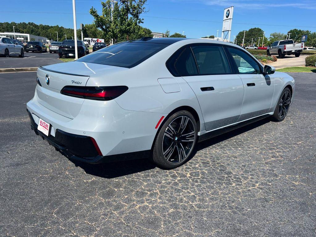 new 2025 BMW 740 car, priced at $122,885