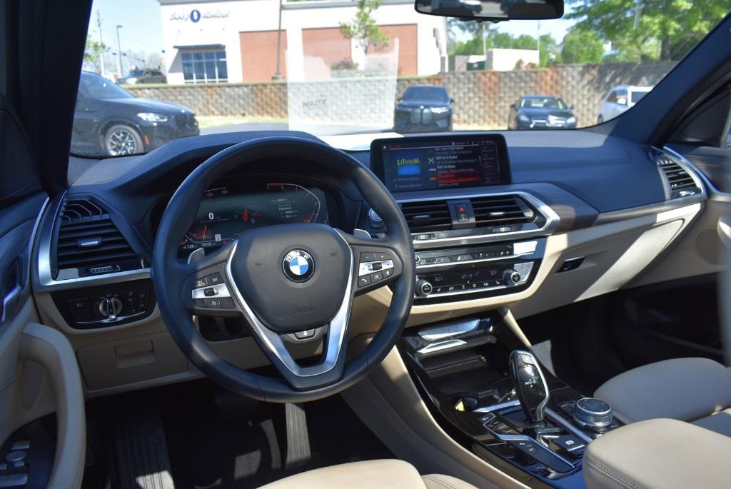 used 2021 BMW X3 car, priced at $34,140