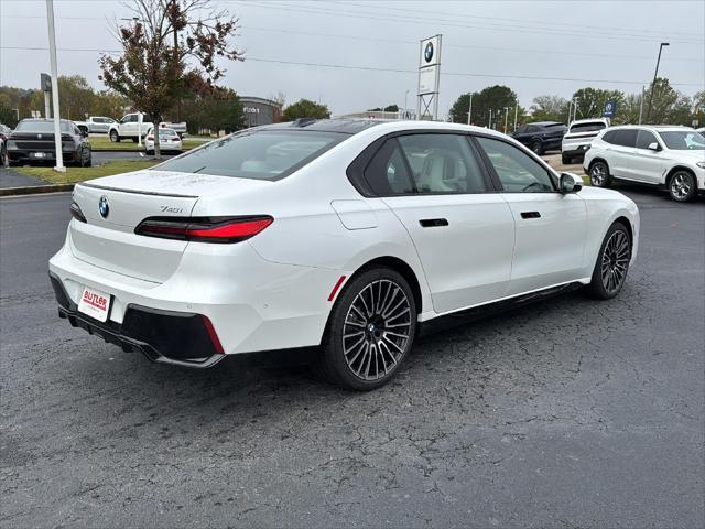 new 2025 BMW 740 car, priced at $111,405