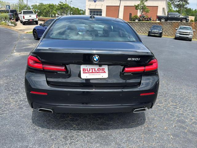 used 2022 BMW 530 car, priced at $31,900