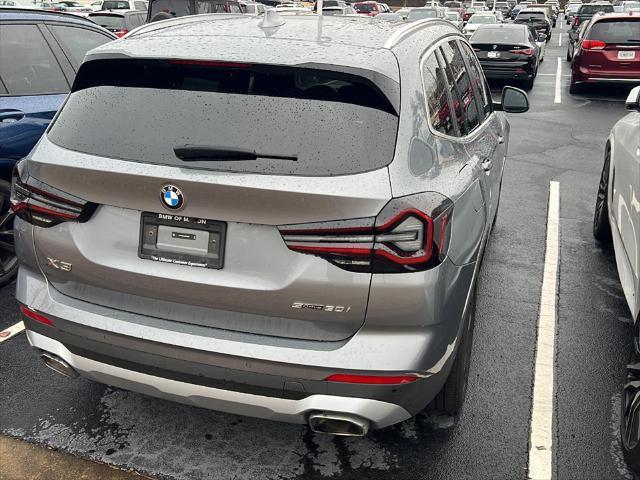 used 2024 BMW X3 car, priced at $44,900