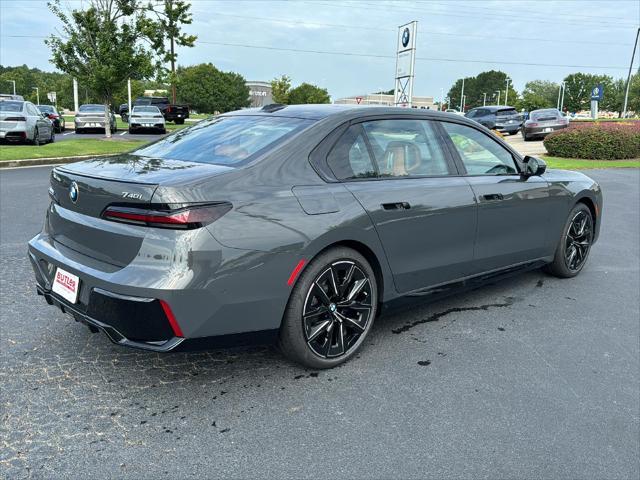 new 2024 BMW 740 car, priced at $110,825