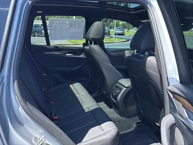 used 2021 BMW X3 car, priced at $32,900